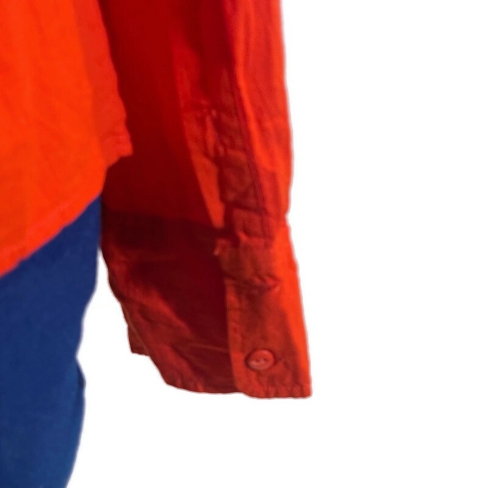 Current Elliott Ashley Ruffled Red Blouse - Picture 8 of 13